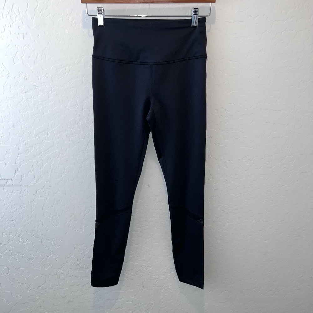 NEW Zella Wrap Around Mesh Detail 7/8 Leggings